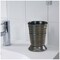 Stainless Steel Tumbler Bathroom Tumbler Cup | Decorative Rinse Cup,Drinking Glass,Toothbrush & Makeup Brush Holder for Vanity Countertops,Sink & Desk